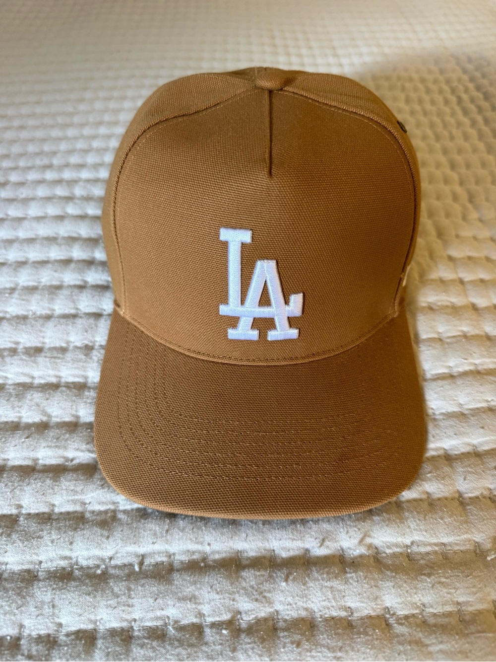 '47 Carhartt Los Angeles LA Logo Trucker Hat - Brown with White Logo